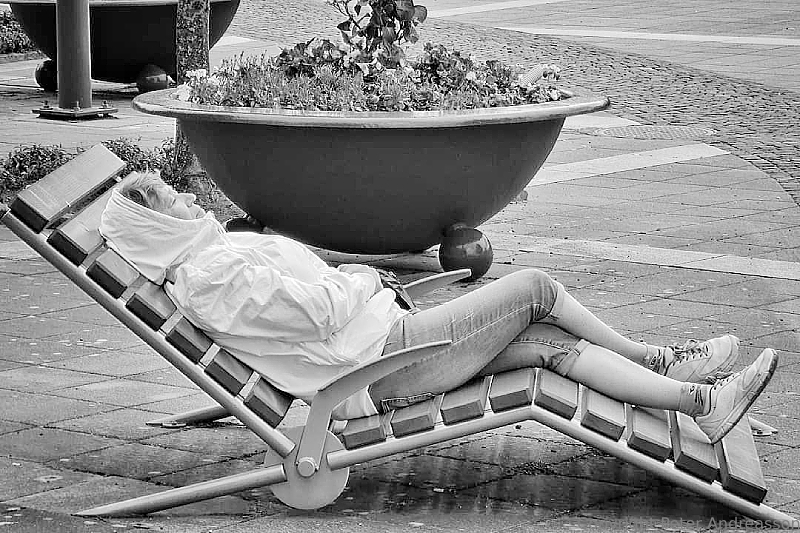 Street photography in Bor&aring;s, Sweden.